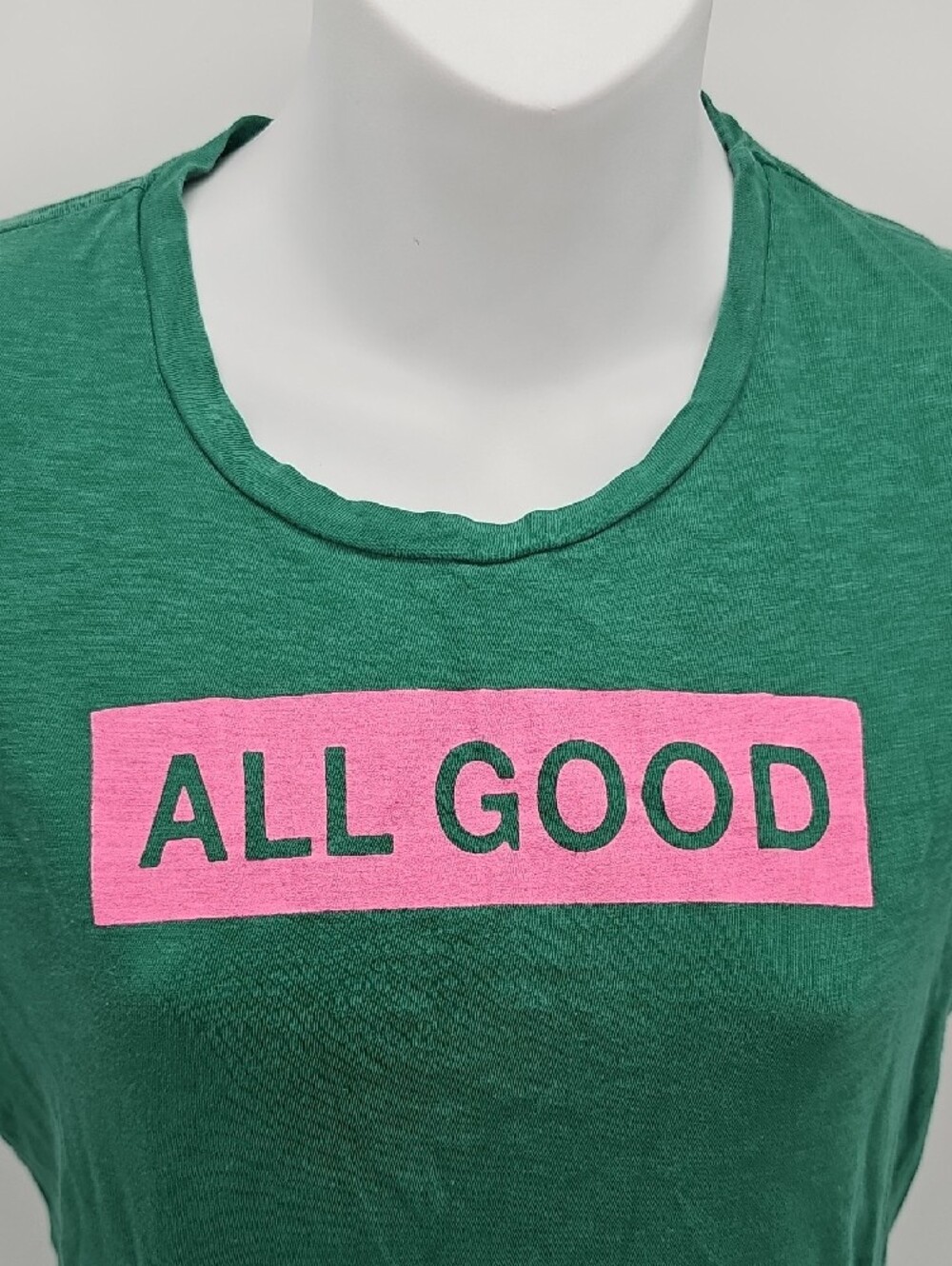 Sundry ALL GOOD Green Graphic Tee